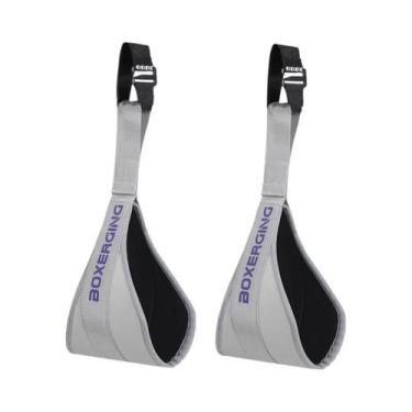 Imagem de Cinto De Treino Abdominal Fitness 1 Par De Alças Suspensas AB Para Bar