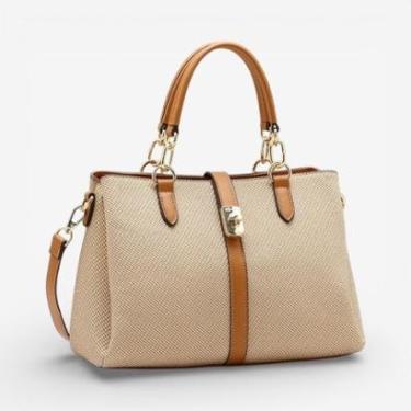 Imagem de Bolsa Feminina Chenson Mão Clássico Contemporâneo Nude-Feminino