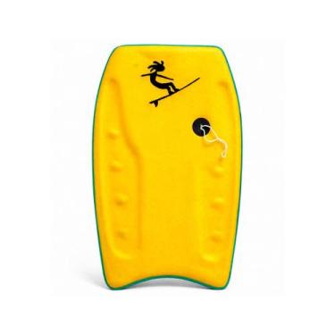 Imagem de Prancha Bodyboard Infantil 58cm com Leash Corda Segurança Praia Crianç