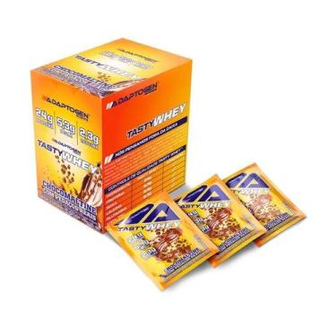 Imagem de Packet Tasty Whey caixa 12 saches - Adaptogen Science, Chocomaltine