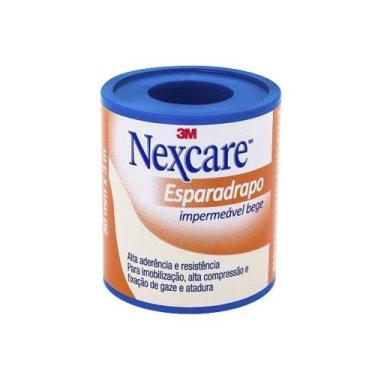 Imagem de Esparadrapo Nexcare Impermeavel com 50mm X 3,0m Bege 3M - 3 M