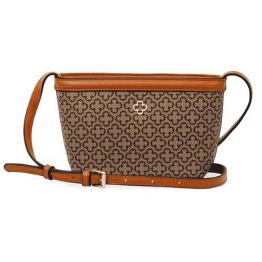 Imagem de Bolsa Pequena Tiracolo Shoulder Bag Capodarte Original, Camel, P