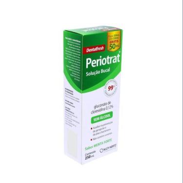 Imagem de Solucao Bucal Periotrat Sem Alcool, Menta, Forte, 250Ml - HERTZ