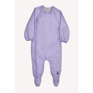 Imagem de Macacão Longo Lilás Infantil Sonho Mágico, P, Lilás