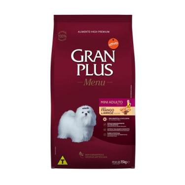 Imagem de Ração GranPlus Cães Portes Mini/ Pequeno Frango & Arroz 15Kg - Brf