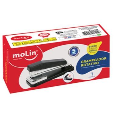 Imagem de Grampeador Rotativo 24/6 E 26/6 Para 20fls - Molin