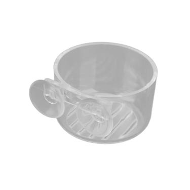 Imagem de Alimentador de verme vermelho, design profissional, material premium, cone de aquário, alimentador de verme vermelho, artesanato fino com sucção para peixes tropicais