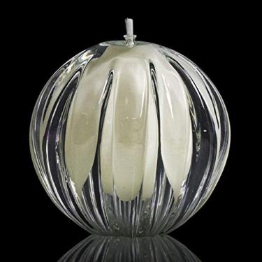 Imagem de Lamparina Em Cristal Murano Pérola - São Marcos 10cm