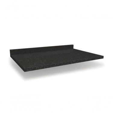 Imagem de Tampo Para Balcão Kappesberg Preto Brilho 80cm X 52cm