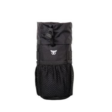 Imagem de Bolsa de guidão para bicicletas Moosetreks | Armazenamento de lanches de comida, suporte de garrafa de água | Mochila de bicicleta, passeio de bicicleta, viagem, bolsa isolada