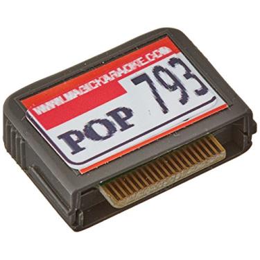 Imagem de magicsing songchips SONG CHIPS POP793 793 músicas para microfone de karaokê magic sing compatível com modelos et e modelo ed