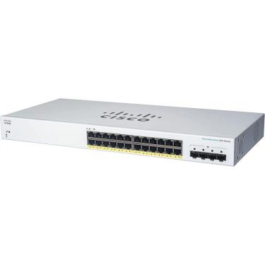 Imagem de Switch Inteligente Cisco Business Gerenciado Gigabit CBS220-24T-4G | 24 Porta GE 10/100/1000 | 4x1G SFP | (CBS220-24T-4G-NA)