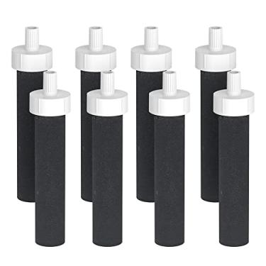 Imagem de AQUA CREST Filtro de garrafa de água, substituição para Brita® BB06, Brita Hard Sided, filtro de garrafa de aço inoxidável e plástico, 8 unidades