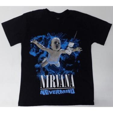 Imagem de Camiseta Nirvana Preta Nevermind Capa De Album Banda De Rock Epi036 Br
