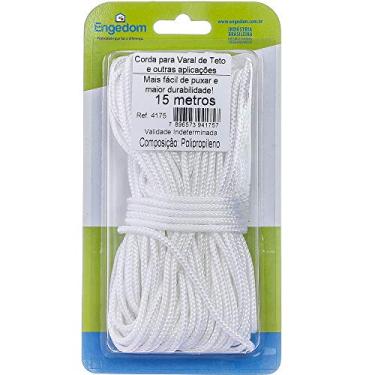 Imagem de CORDA PP TRANCADA 15M X 2,5MM P/VARAL DE TETO E OUTROS