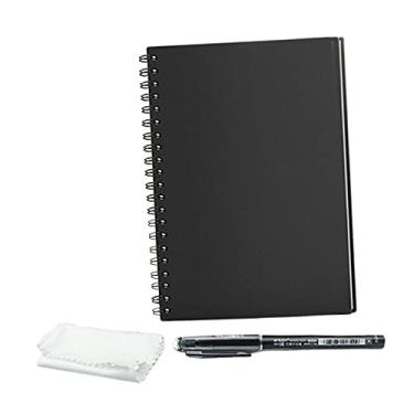 Imagem de Esquirla Caderno Inteligente Reutilizável Forrado com Caneta Apagada Caderno de Notas Diário Desenho Escolar, A6
