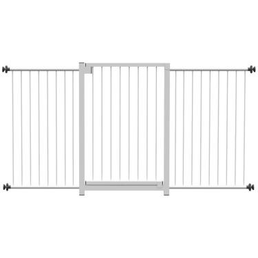 Imagem de Grade Portão Pet Bebê Divisor Ambiente 143 A 148 Cm