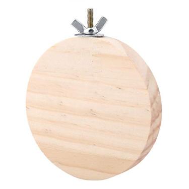 Imagem de Hamsters Platform, Hamsters Playground, Madeira 3,5 polegadas para Parrot Gerbil Mice Hamster