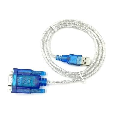Imagem de 80cm USB 2.0 To Serial RS-232 DB9 9Pin Chipset SUPPORT Adapter USB RS232 Ch340 Cable WIN10 Converter