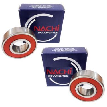 Imagem de Kit Rolamento Roda Dianteira Xt 600 Lander 250 Fazer 250 Nachi 6202