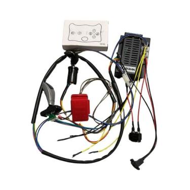 Imagem de Kit Controle Wireles E Receptor Rx19 12v Peça para Carrinho Elétrico -