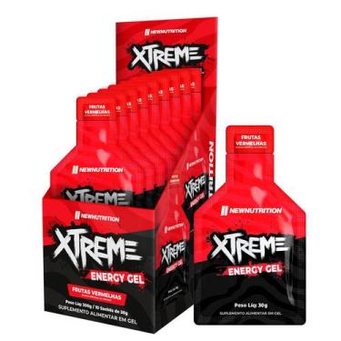 Imagem de Caixa Gel Xtreme Sache 30g Frutas Vermelhas - 10un. - NEWNUTRITION, Fr