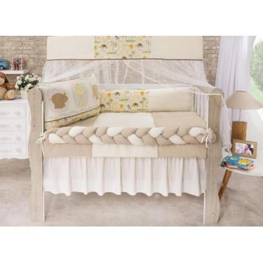Imagem de Kit Berço Americano Safari 9 Peças Menino - Beatriz Baby Enxovais, Beg