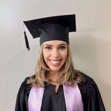Imagem de Capelo de Formatura kit 5 unidades - Debora Becas, Preto, Único