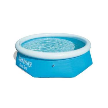 Imagem de Piscina Inflável Resistente Verão Fast Set 1000L Bestway Estrutura Ref