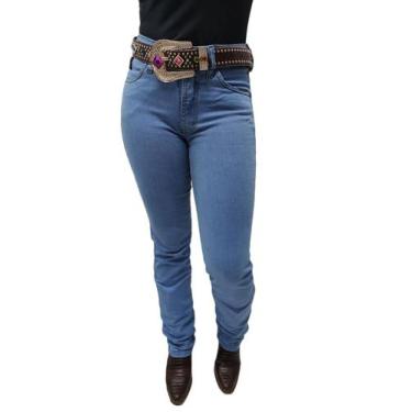 Imagem de Calça Jeans Country Feminina Rodeio Preço De Fabrica - R.S MODAS, Azul