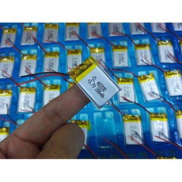 Imagem de 2 Baterias 3,7v 200mah Com 2 Fios Ml - KMIG