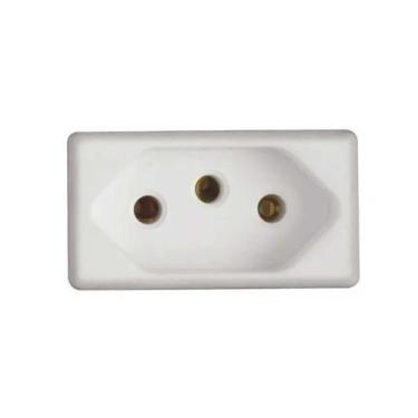 Imagem de Modulo Tomada 20a Branca 2P+T Tramontina Liz
