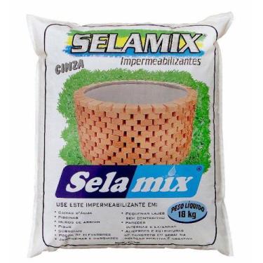 Imagem de Selamix  Impermeabilizante Cinza, 18Kg