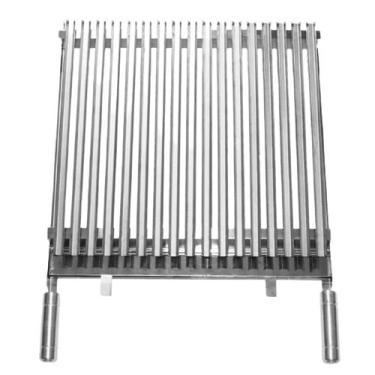 Imagem de Grelha Inox Churrasqueira Parrilla Argentina Picanheira com Coletor de