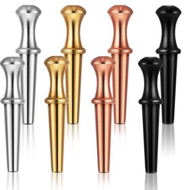 Imagem de Cribbage Pegs Mudder 8 pinos de metal para furos de 3 mm com 4 cores