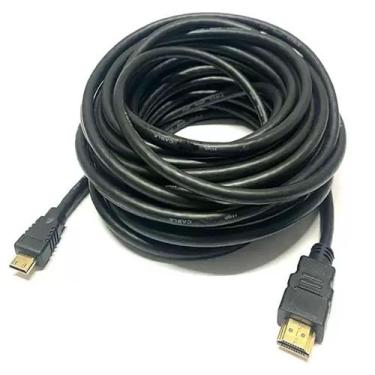 Imagem de Cabo Mini Hdmi X Hdmi 15M 15 Metros Para Projetor Portátil - Cable
