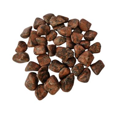 Imagem de Pedra Calcita Laranja 4 a 6 cm Rolada 1 kg Natural