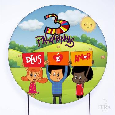 Imagem de Painel Decorativo para Festa 1,80x1,80 metros Vesti Fácil com Elástico 3 Palavrinhas - Fera Print