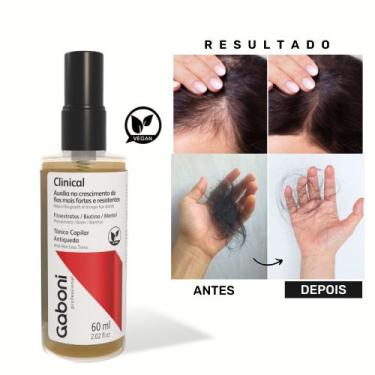 Imagem de Tônico Capilar de Crescimento e Antiqueda Clinical 60ml Gaboni