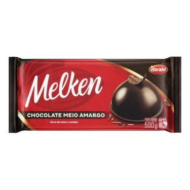 Imagem de Chocolate Melken Meio Amargo Barra 500g - Harald