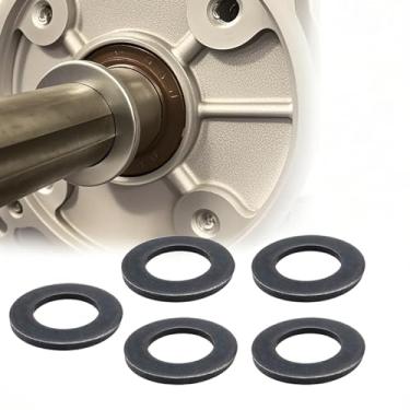 Imagem de Arruela de calço espaçador de embreagem preta 5 peças eixo de 3/10.2 cm para conversor de torque da série 30 Predator 212cc Coleman CT200U BT200X KT196 196cc GX160 6,5hp 208cc Motor Mini Bike Go Kart