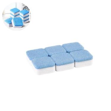 Imagem de Kit 10 Pastilhas Efervescentes Para Limpeza De Máquina De Lavar Profun