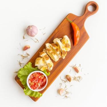 Imagem de Tabua De Frios e Queijos Petisqueira Grande Corte Carne Churrasco Baguete Petiscos Porção Linda Mesa Posta Buffet