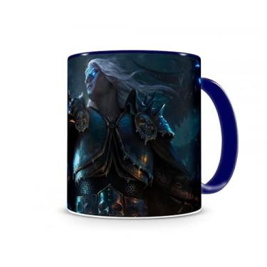 Imagem de Caneca World Of Warcraft Artha II Azul 330 ml