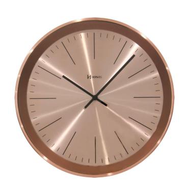 Imagem de Relógio De Parede Herweg Rose Metalizado 6497-309