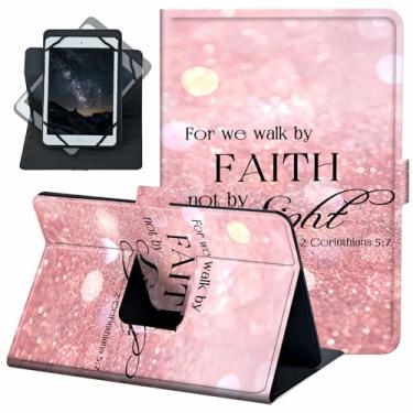 Imagem de ACWDMKH Capa universal para tablet Android 10 de 10,1 polegadas com rotação de 360 graus, capa fólio para iPad 9,7/10,2/10,5/Galaxy Tab 9-10,5 polegadas/Fire HD10 e mais tablet de 9,0 a 10,5 polegadas