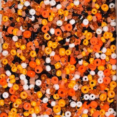 Imagem de 50 g John Bead Bead Bar Halloween Mix Contas de semente de vidro tcheco para artesanato faça você mesmo, joias, pulseira da amizade, colar, brincos, fabricação de berloques de telefone