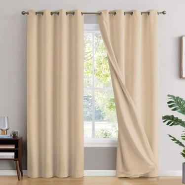 Imagem de Cortina blackout tecido tamanhos 3m, 4m, 5m para porta e janela - On e