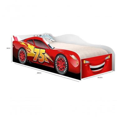 Imagem de Cama Carro Solteiro 07 Com Colchão- Cambel