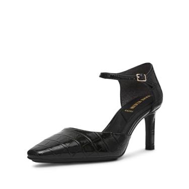 Imagem de Anne Klein Sapato feminino Rosalind, Croc preto, 39